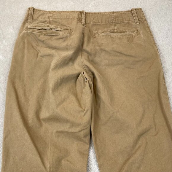 Old Navy Men's Khaki Pants 32x32 Straight-Leg Cotton-Poly Blend - Picture 8 of 16